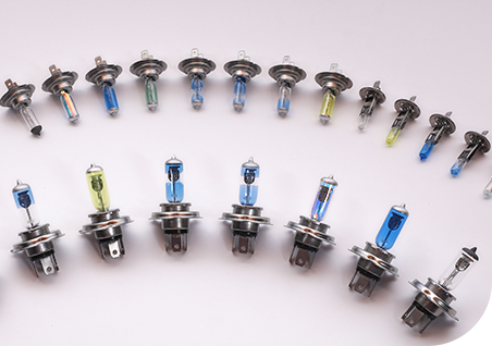 Halogen car bulb